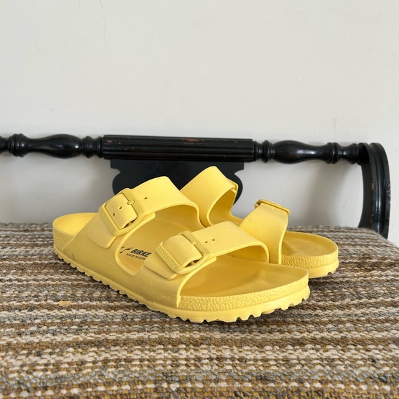 Birkenstock Shoes - Birkenstock  Bright Yellow Sandals